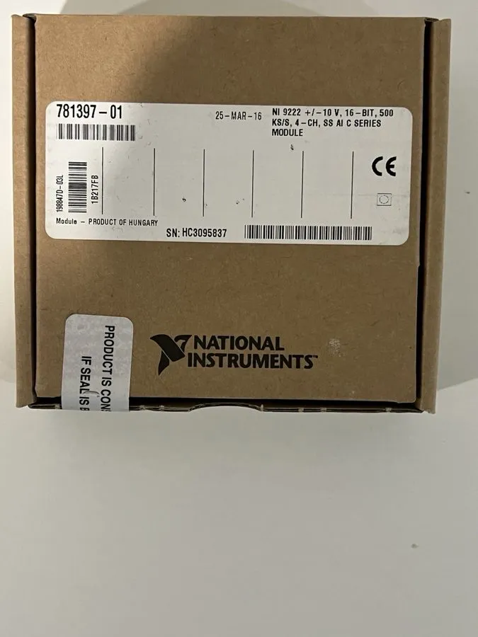Модуль ввода-вывода National Instruments NI-9222 Analog Input Module — фото лота 1