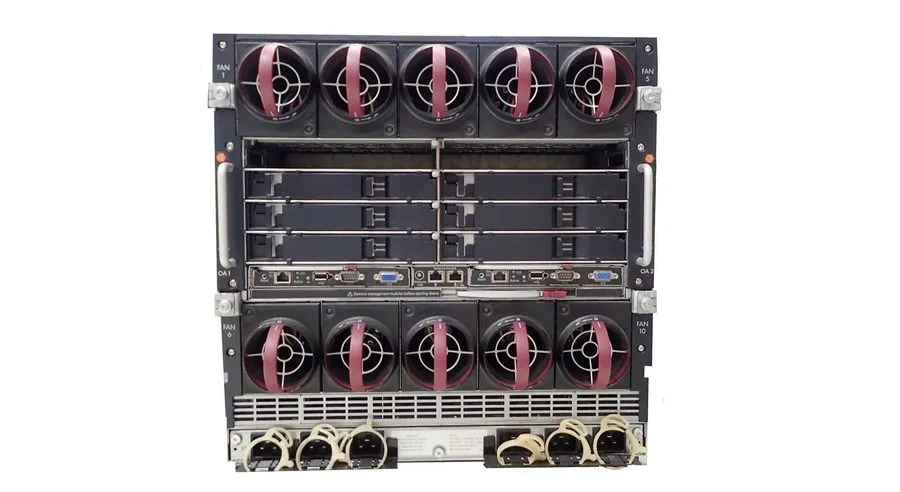 Сервер HP C7000 G3 GEN3 Platinum Blade Enclosure Chassis 6x 2400W PSU 10 x Fans