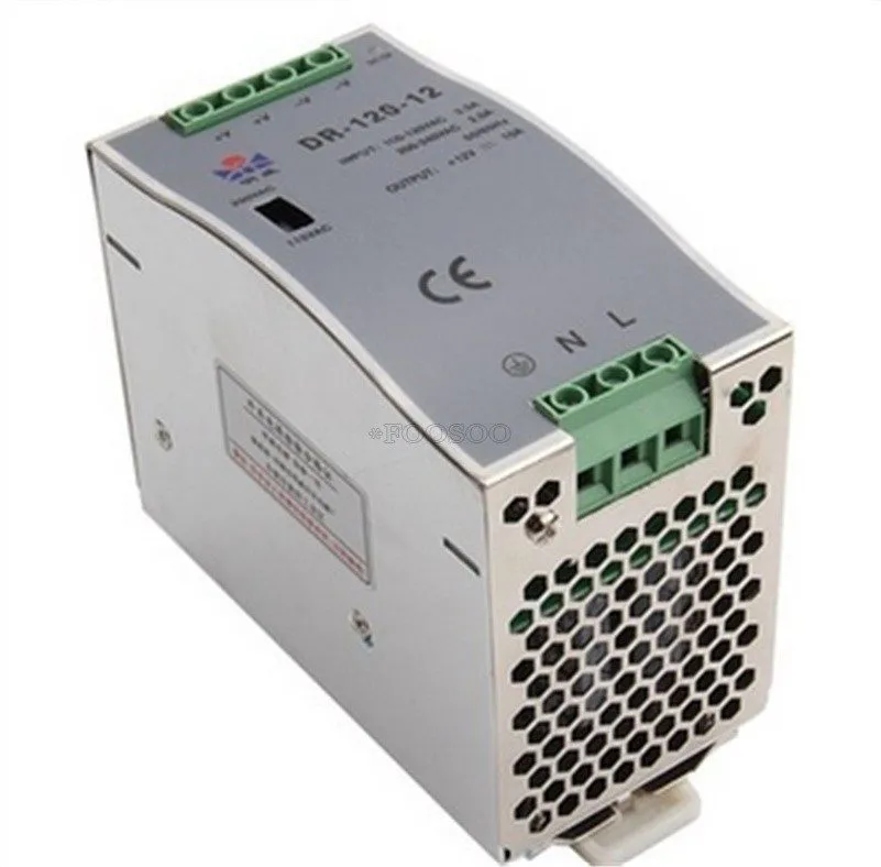 Блок питания DR-120-12 Input 120W Din Rail Mounted Power Supply 110/220VAC Outpu
