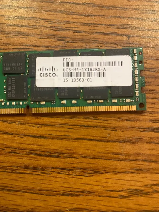 Комплектующее сервера samsung 16 gb ucs-mr-1x162rx-a 25a — фото лота 1
