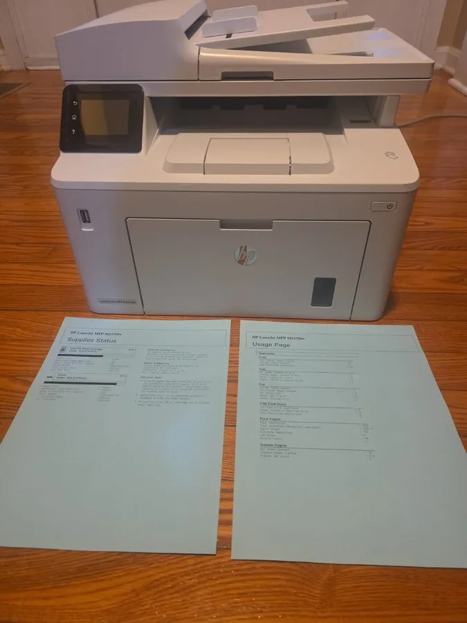 Лазерный принтер HP LaserJet Pro MFP M227fdw All-In-One Printer Laser Printer — фото лота 2