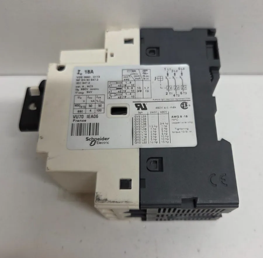 Автоматический выключатель Telemecanique GV2-L20 Magnetic Motor Circuit Breaker