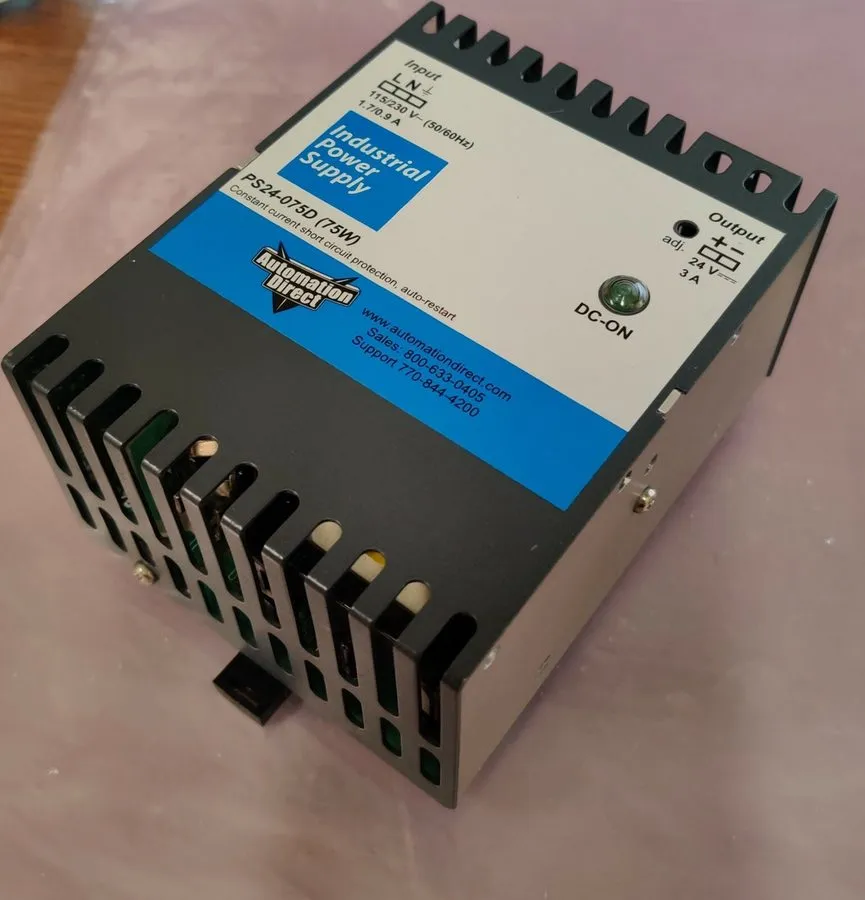Блок питания Industrial DIN-Rail Power Supply 24 VDC 3 A AutomationDirect PS24-0