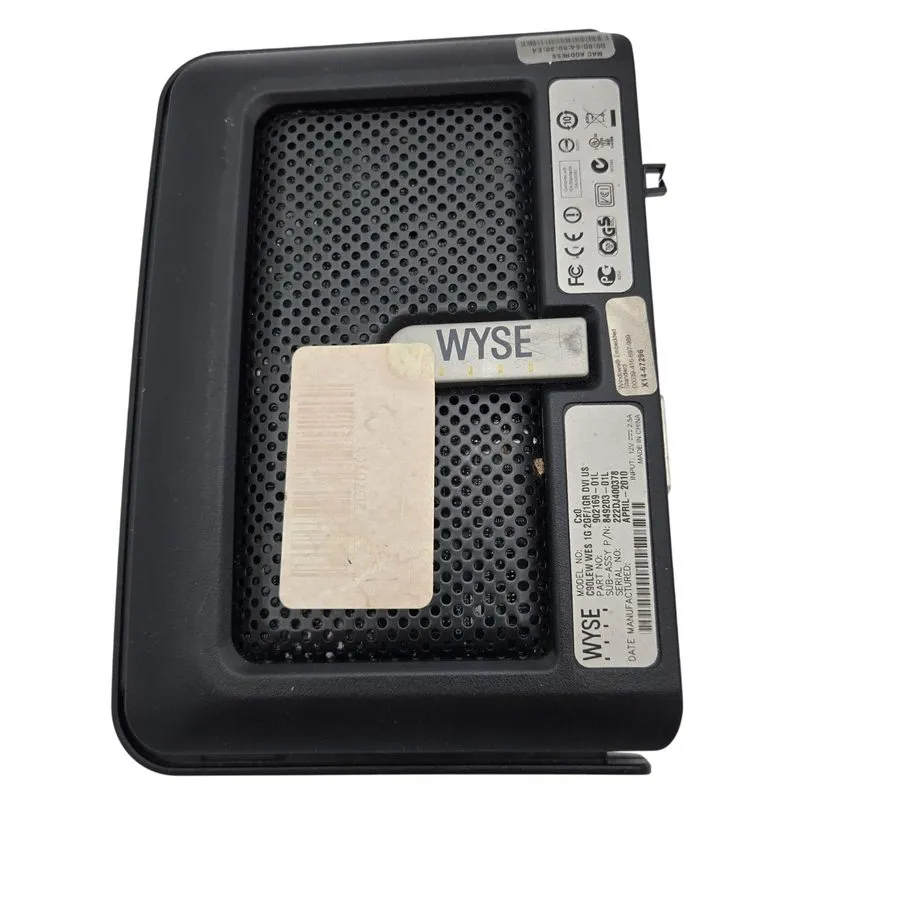 Тонкий клиент WYSE Thin Client CxO C90LEW NES 1GB Model 902169-01L Black Sold As — фото лота 1