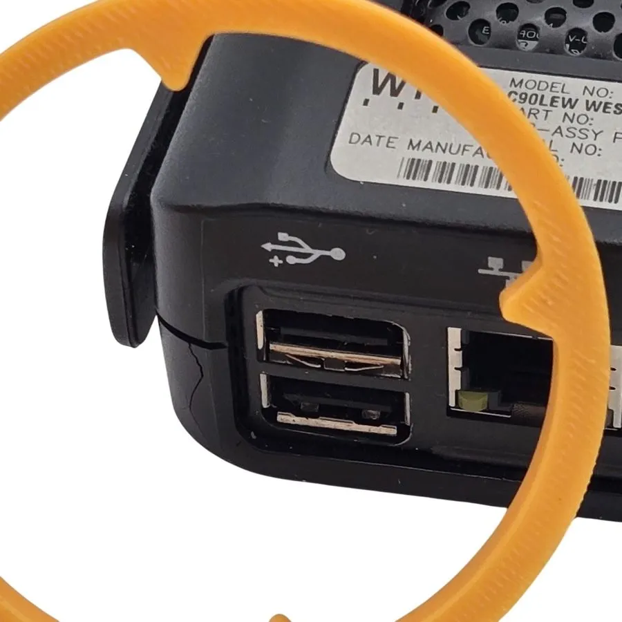 Тонкий клиент WYSE Thin Client CxO C90LEW NES 1GB Model 902169-01L Black Sold As — фото лота 3