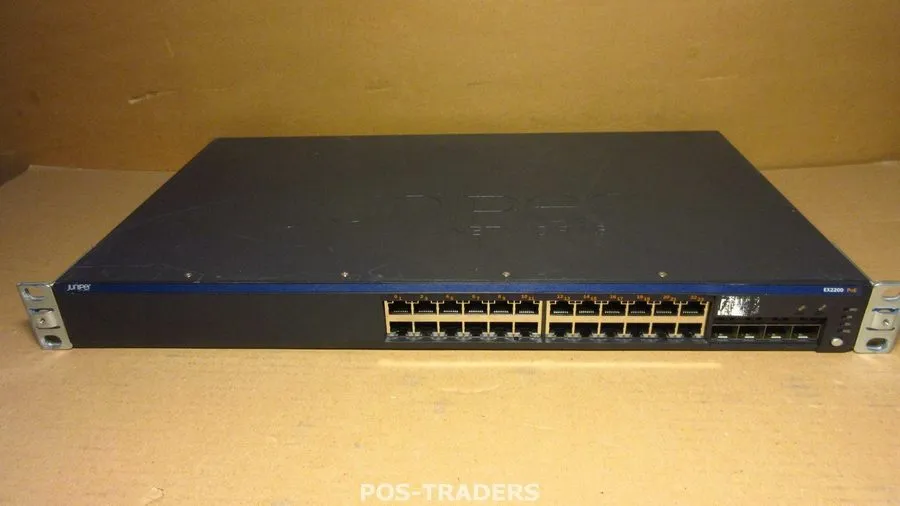 Коммутатор Juniper EX2200-24P-4G 24 Port POE Gigabit Managed Ethernet Switch