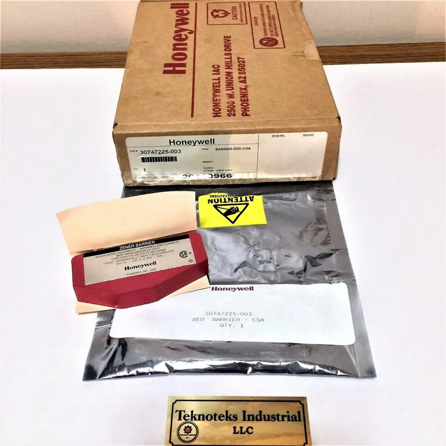 Датчик HONEYWELL 30747225-003 ZENER BARRIER MOD # 38545-0000-0110-111-C5D5