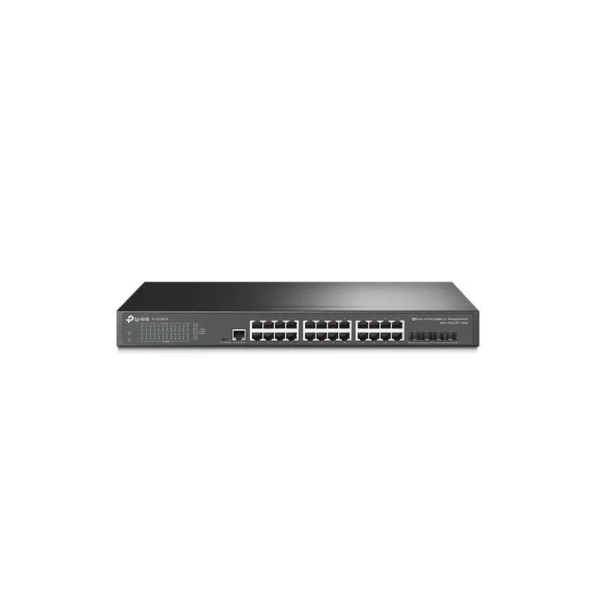 Коммутатор TP-Link TL-SG3428X JetStream 24-Port Gigabit L2+ Managed Switch with  — фото лота 1