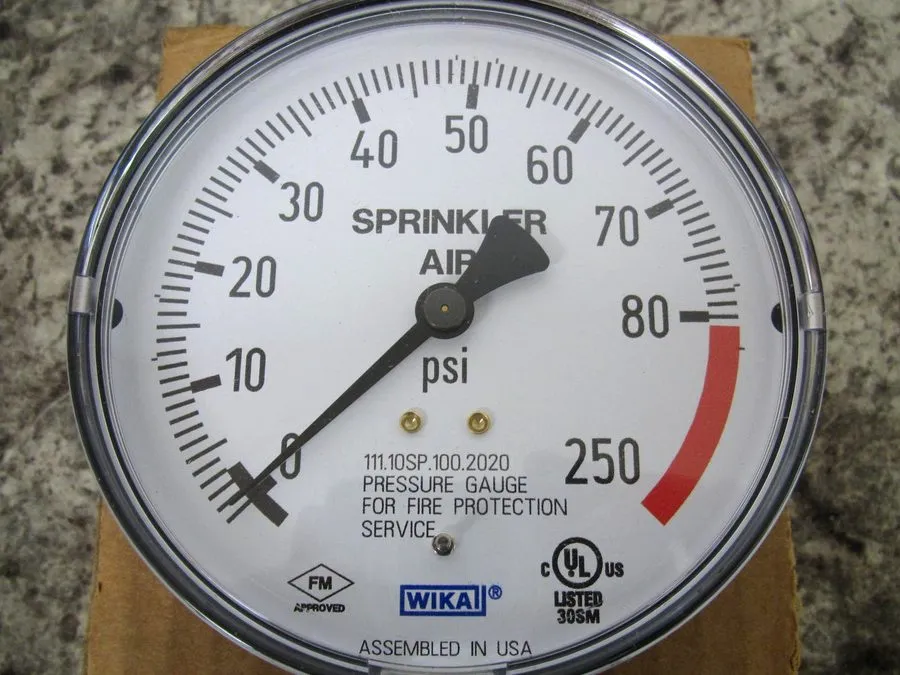 Трубопроводная арматура Wika Instruments 4276095 111.10SP 4" Air/Water Pressure 