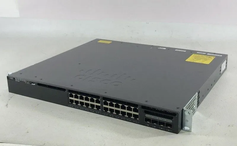 Коммутатор Cisco Catalyst 3650 24-Port PoE 2x 10G SFP+ Network Switch WS-C3650-2