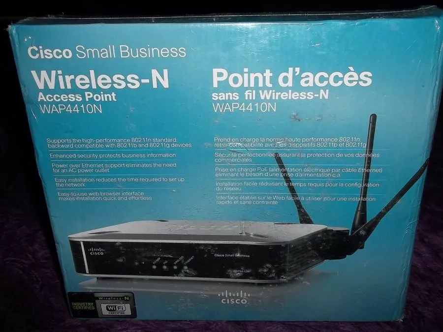 Точка доступа Wi-Fi Cisco WAP4410N Wireless-N Access Point PoE/Advanced Security