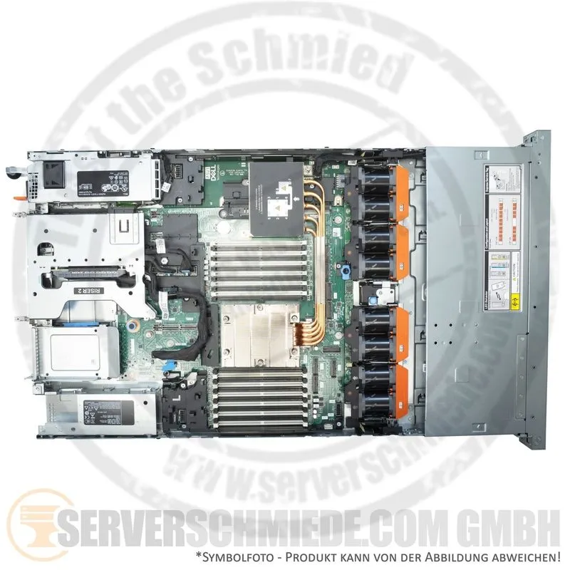 Сервер Dell R6715 PowerEdge Server EPYC 9115 64C 128GB 2x 3.84TB NVMe SSD H975i — фото лота 4