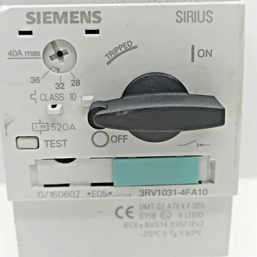 Автоматический выключатель SIEMENS 3RV1031-4FA10 Motor Protection Circuit Breake