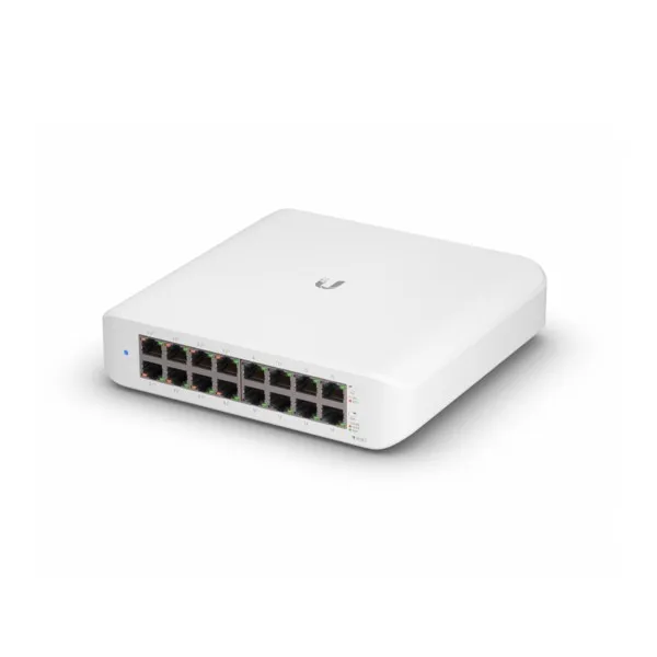 Коммутатор Ubiquiti Networks 45W UniFi 16-Port PoE Switch White (USW-Lite-16-PoE