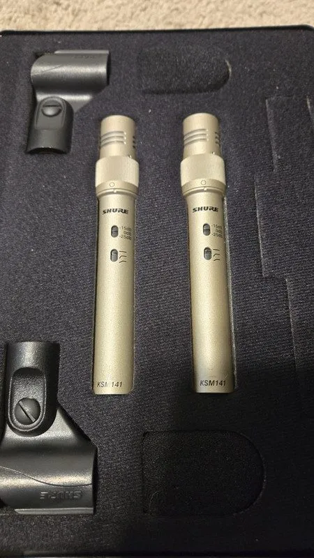 Микрофон Shure KSM141 Small Condenser Microphone Stereo Pair