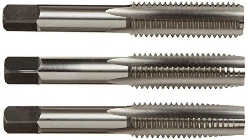 Режущий инструмент Alfa Tools CSHTS70546 3/4-10 Carbon Steel Hand Tap Set Taper/ — фото лота 1