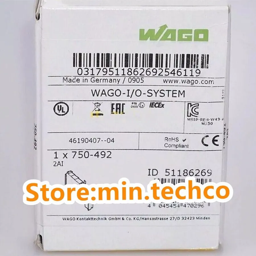 ПЛК 750-492 PLC Module WAGO Brand