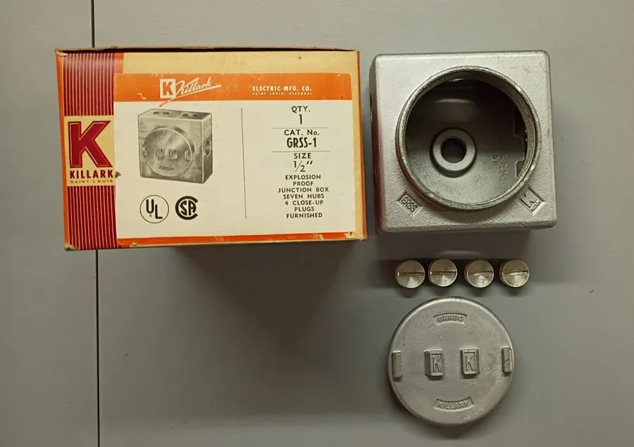 Электрооборудование Killark GRSS-1 Explosion Proof Junction Box with (7x) 1/2" H