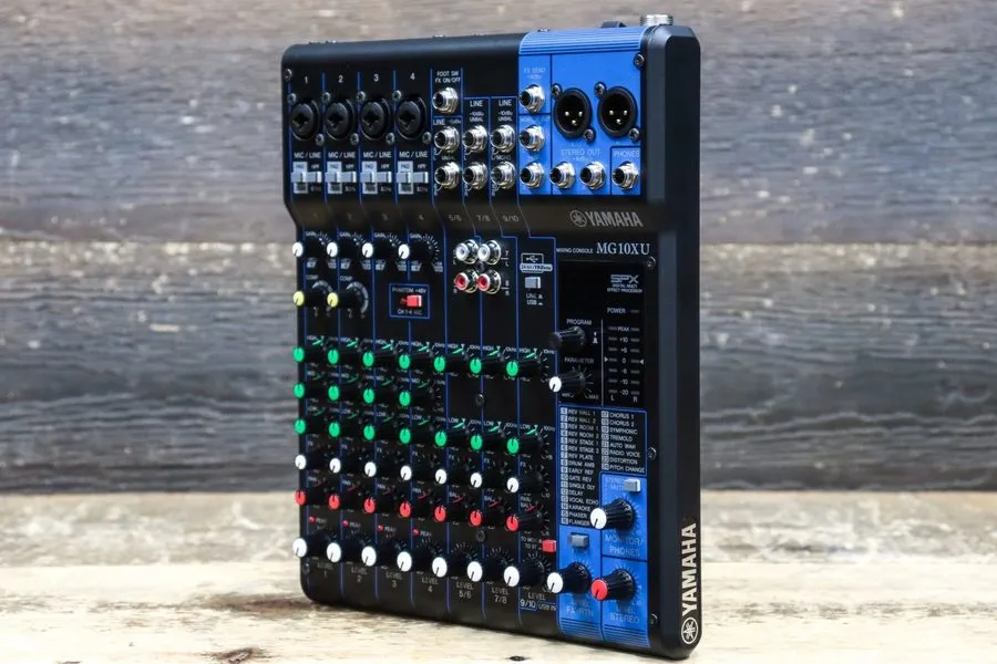 Микшерный пульт YAMAHA MG10XU Analog Mixing Console Audio Interface Mixer Effect