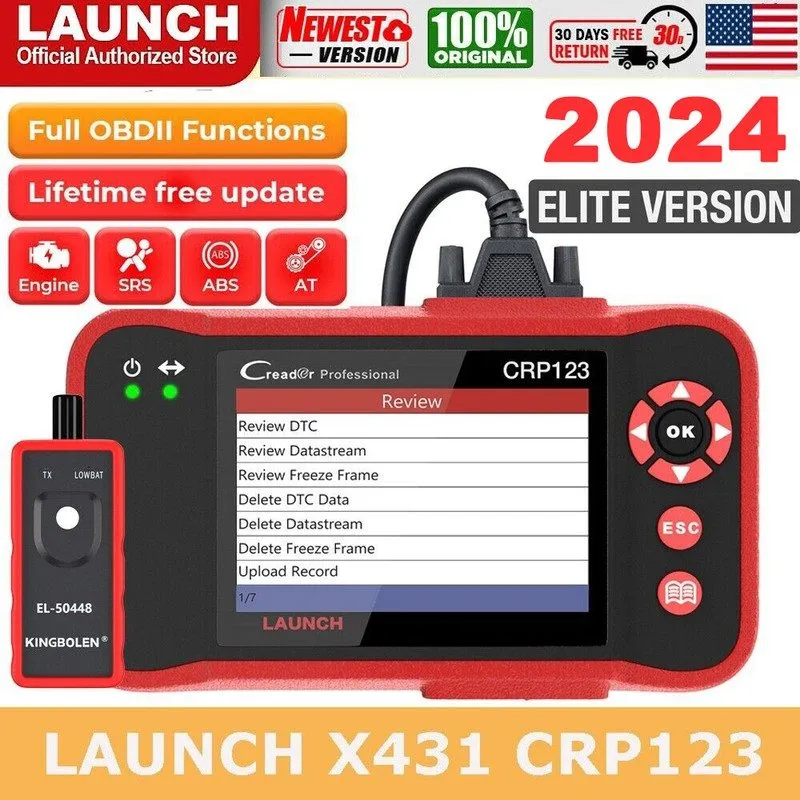 Диагностический сканер 2026 LAUNCH CRP123X Elite Code er Car Diagnostic Scanner  — фото лота 2