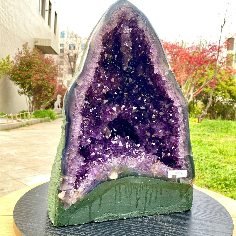 Лабораторный прибор 35.64LB TOP Natural dream amethyst quartz cluster crystal Mi