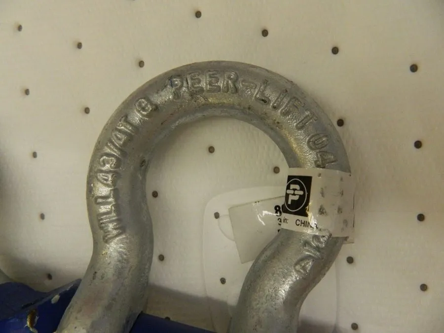 Такелажная скоба PEER-LIFT Anchor Shackle: Screw Pin, 36,000 lb Load Limit 80590 — фото лота 2