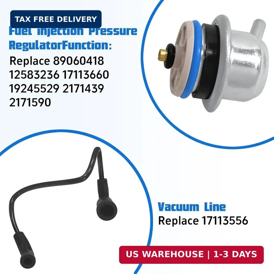 Трубопроводная арматура Fuel Injection Pressure Regulator 89060418