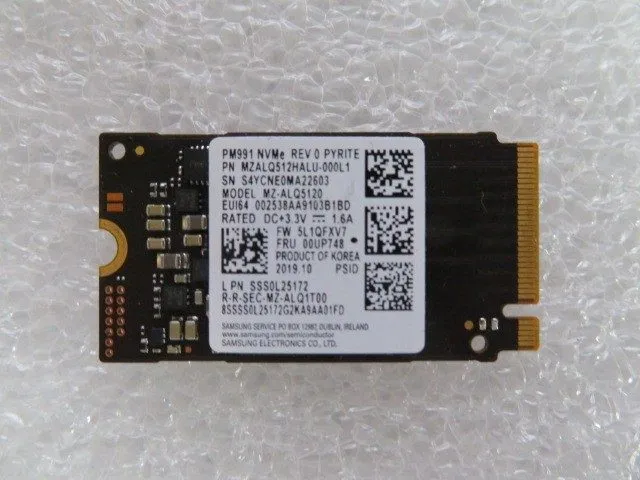 SSD-накопитель Samsung PM991 512GB SSD M.2 NVME 2242 MZALQ512HALU-000L2 MZ-ALQ51