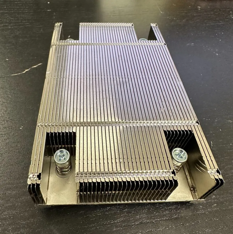 Комплектующее сервера DELL EMC POWEREDGE SERVER R630 CPU COOLING HEATSINK 160W Y