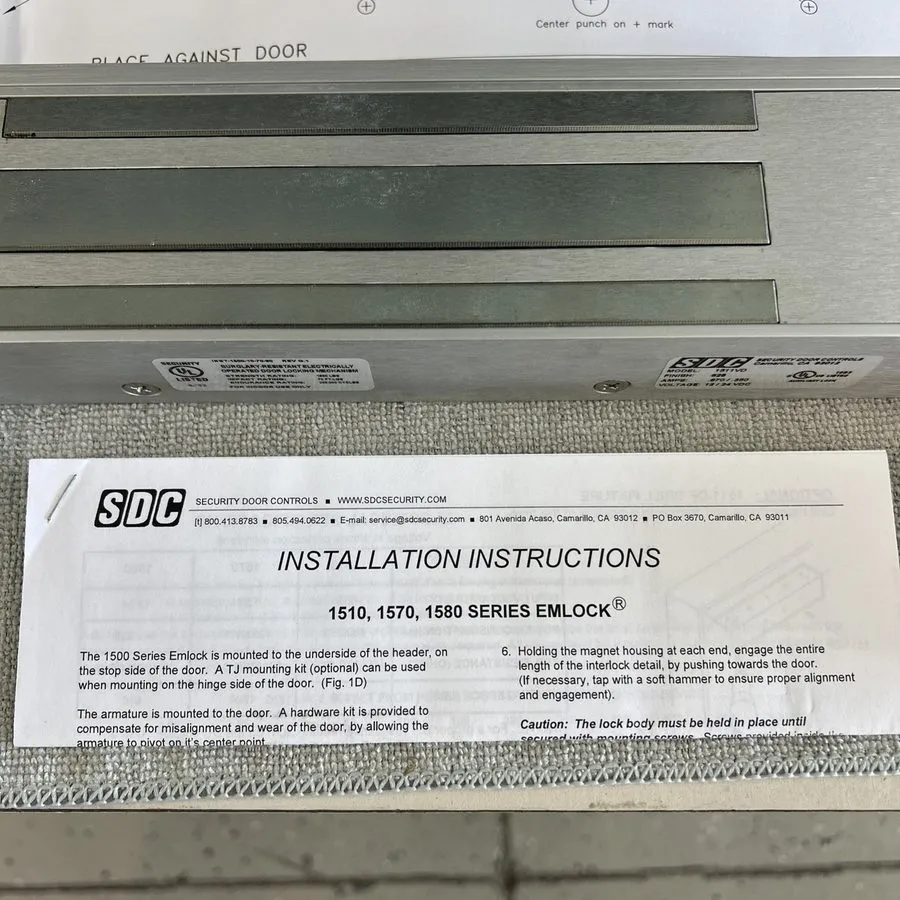 Оборудование видеонаблюдения SDC 1511VD EMLock Electromagnetic Lock, Aluminum, 1 — фото лота 2
