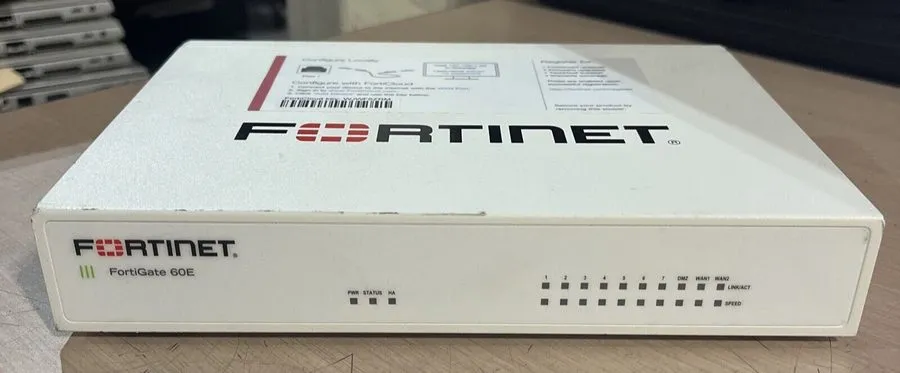 Межсетевой экран Fortinet FortiGate FG-60E Poe Firewall Network Security Applian