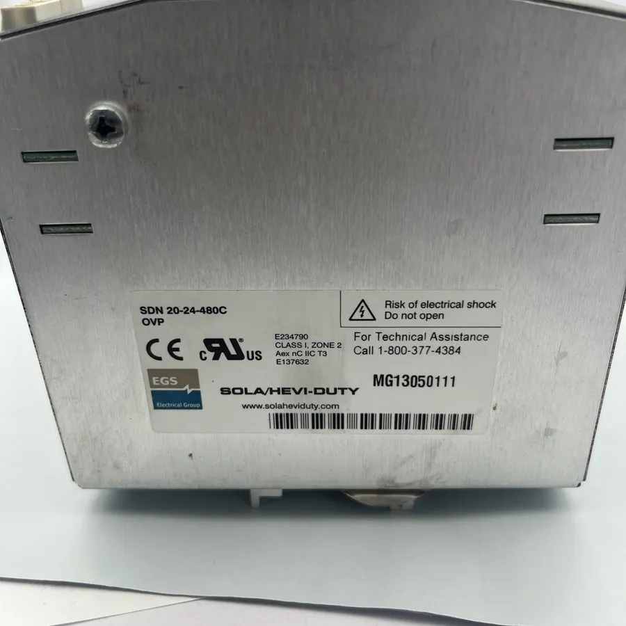 Блок питания SOLA HD SDN 20-24-480C Compact Switching Power Supply din rail 24VD