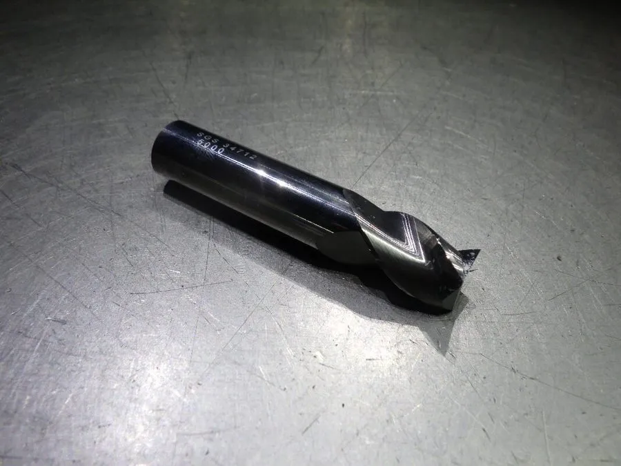Режущий инструмент SGS 1/2" 3 Flute Carbide Endmill 1/2" Shank 34712 (LOC826)