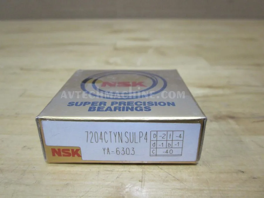 Подшипник NSK 7204CTYNSULP4 Super Precision Angular Contact Bearing