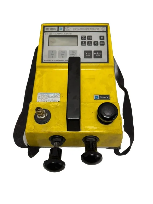 Тестер Druck DPI-601 IS Digital Pressure Indicator Druck Kalibrator 700mbar