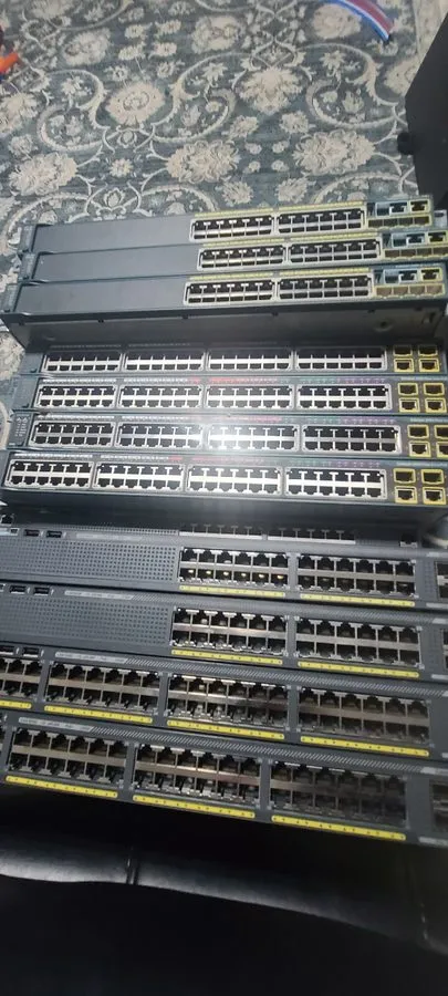 Коммутатор Cisco WS-C2960X-24TS-LL Switch 24 Ports Gigabit + 2 SFP