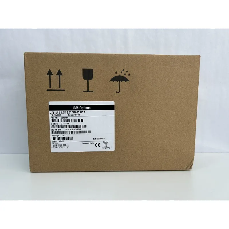 Жёсткий диск IBM 3TB 85Y6187 3.5" LFF 7.2K RPM SAS 6Gb/s Hot Swap V7000 G1 Enter