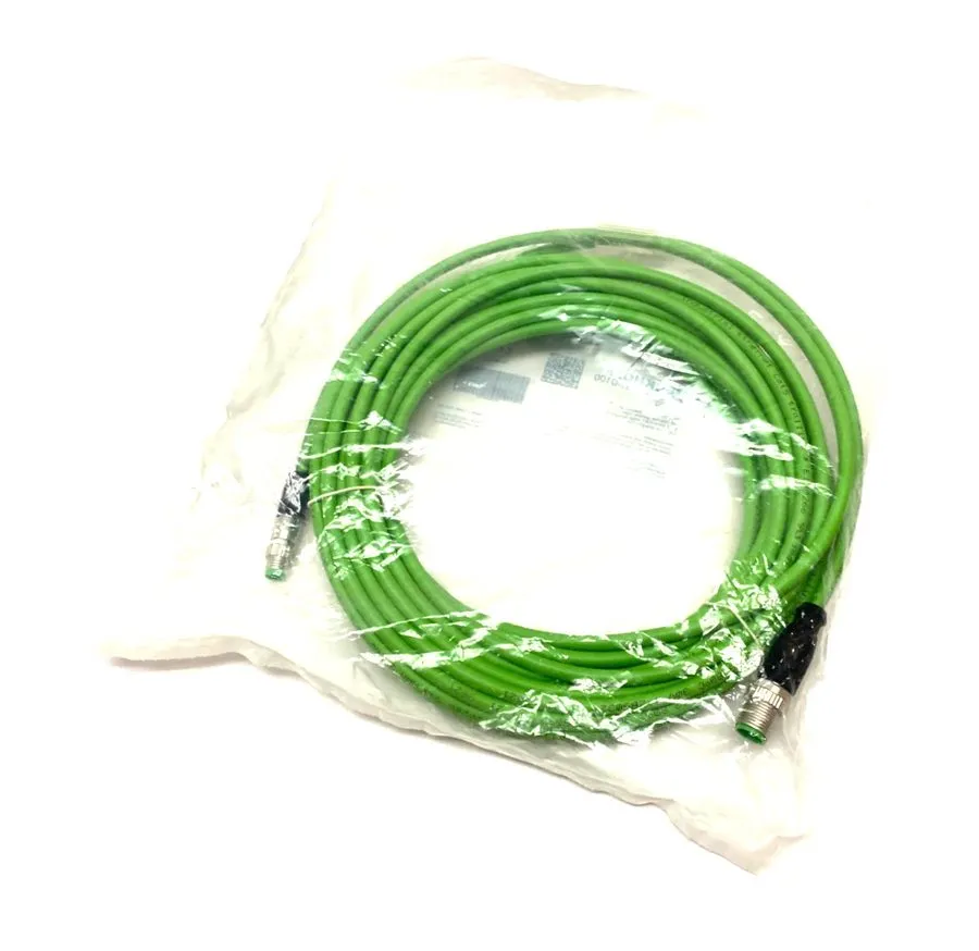 Кабель Beckhoff ZK1090-3161-0100 Double Ended EtherCAT M8 M12 Cable 10m 090502