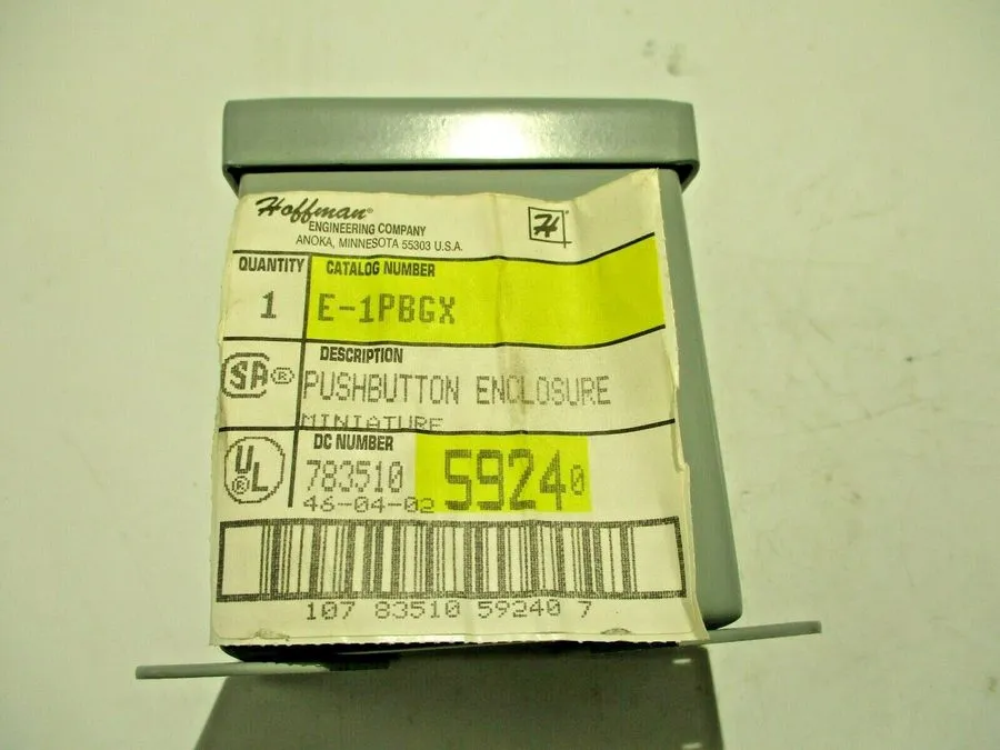Монтажный шкаф HOFFMAN E-1PBGX PUSHBUTTON ENCLOSURE
