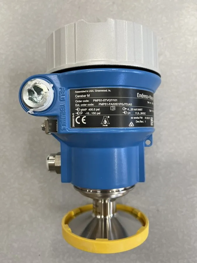 Датчик давления Endress+Hauser PMP51-5TVQ7 / 101 Pressure Transmitter In Factory — фото лота 2