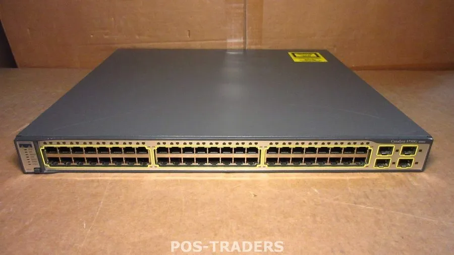 Коммутатор Cisco WS-C3750G-48TS 48-Port 10/100/1000 + 4 SFP Port Managed Switch