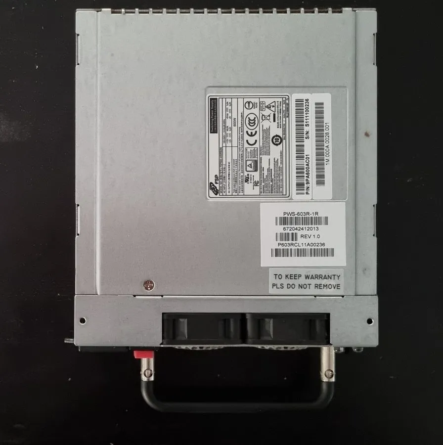 Блок питания SuperMicro PWS-503R-1R 500W redundant PSU module — фото лота 1