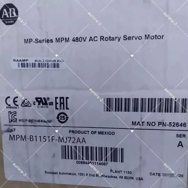 Серводвигатель Allen-Bradley MPM-B1151F-MJ72AA Servo Motor
