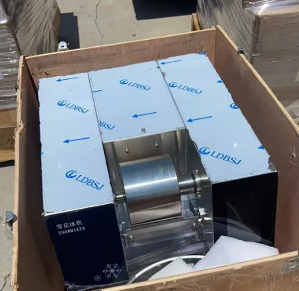 Оборудование для общепита Water Cooling 185kg/day Commercial Snow Cone Machin Ic — фото лота 1