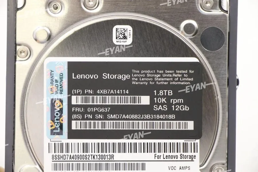 Жёсткий диск Lenovo 1.8TB 4XB7A14114 01PG637 SAS 10K 12Gb SAS 2.5" SFF Hard Driv