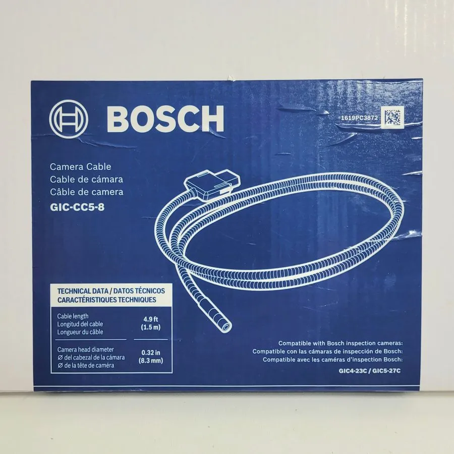 Камера Bosch Inspection Camera Cable GIC-CC5-8 5 Ft High-Res Slim Head IP67
