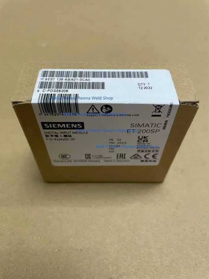 Модуль ввода-вывода Siemens 6ES7136-6BA01-0CA0 simatic ET 200SP US