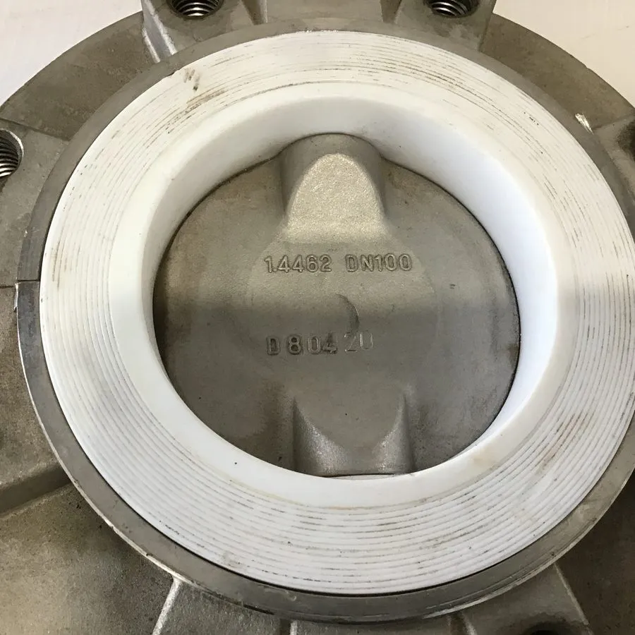 Клапан Swiss Fluid DN100PN16 S16 Butterfly Valve Stainless Steel 16Bar @ 20°C — фото лота 2