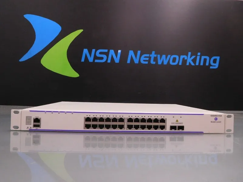 Коммутатор Alcatel-Lucent OmniSwitch OS6450-P24 PoE+ 24-Port Gigabit Managed Swi