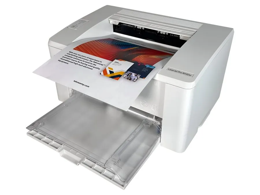 Лазерный принтер HP LaserJet Pro M102w Wireless Monochrome Laser Printer NO Tone